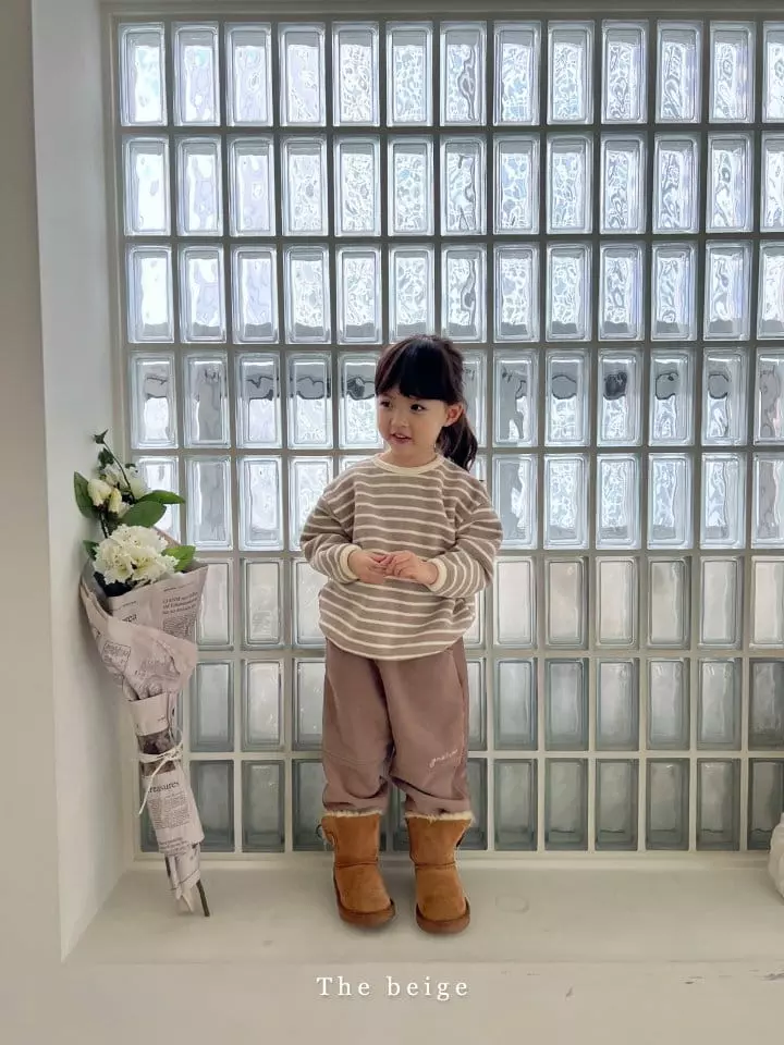 The Beige - Korean Children Fashion - #childofig - Stripes Piping Tee - 6