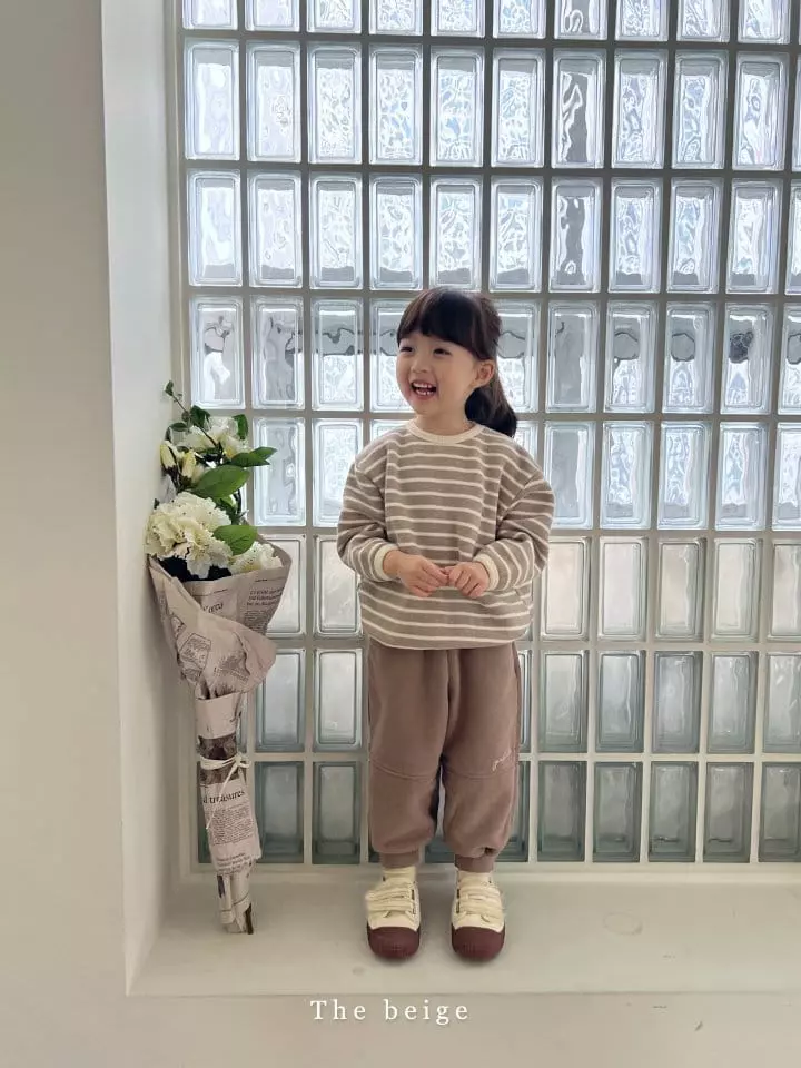 The Beige - Korean Children Fashion - #childofig - Stripes Piping Tee - 7