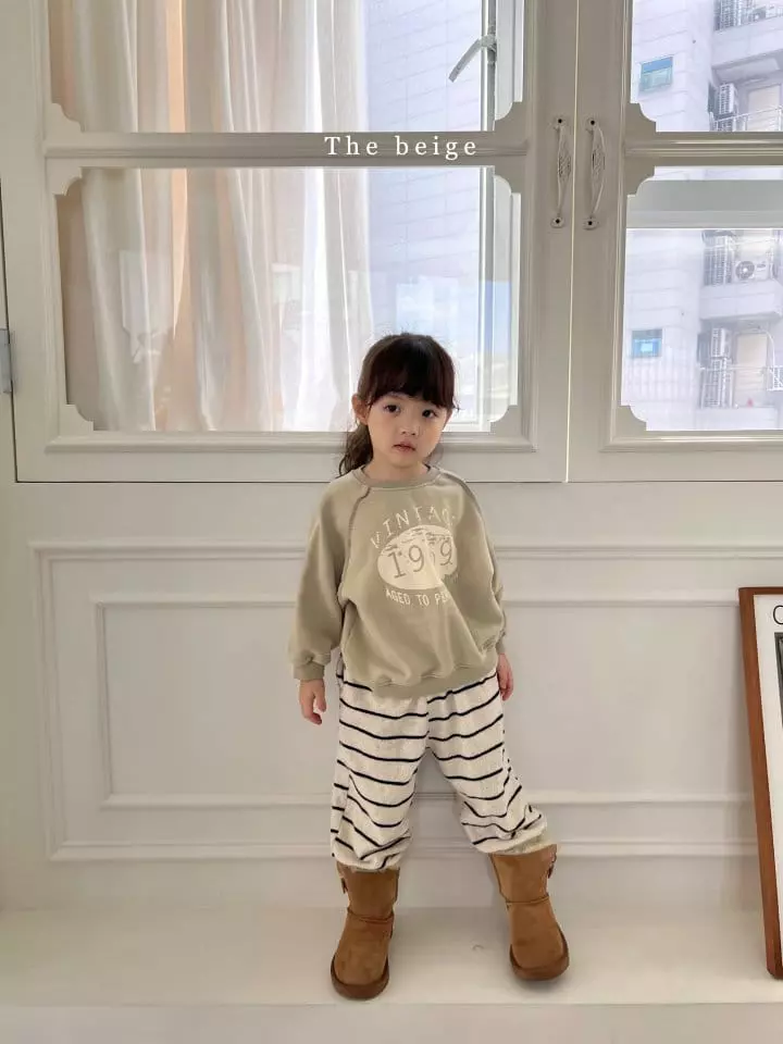 The Beige - Korean Children Fashion - #childofig - Stripes Pants - 5