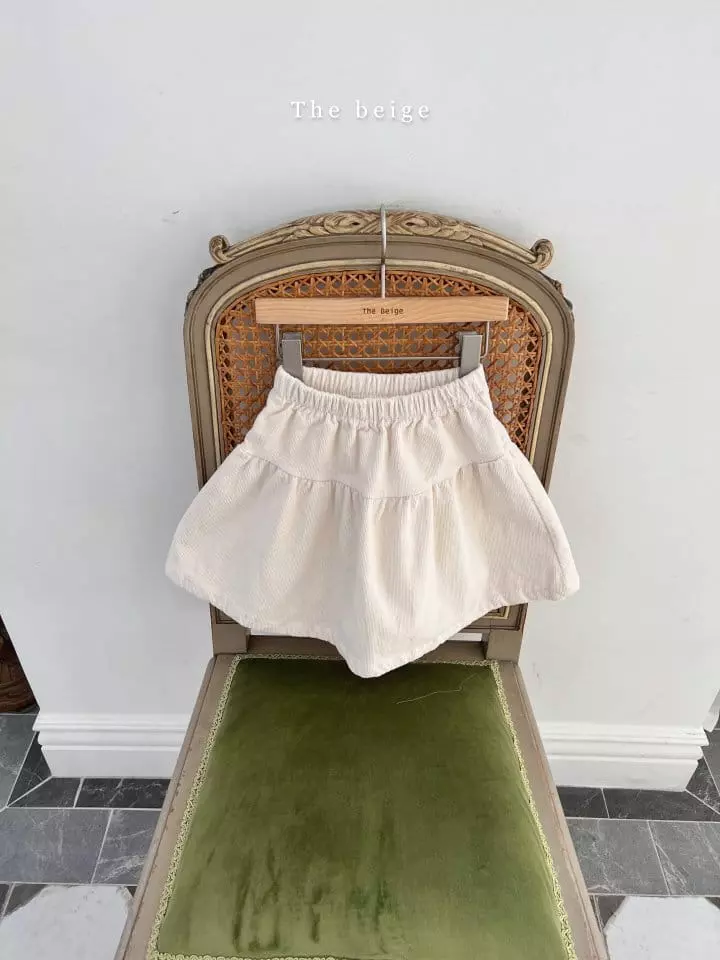 The Beige - Korean Children Fashion - #childofig - Rib Cancan Skirt - 2