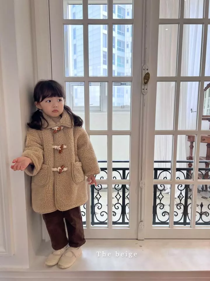 The Beige - Korean Children Fashion - #childrensboutique - Fleece Dduckboki Coat - 8