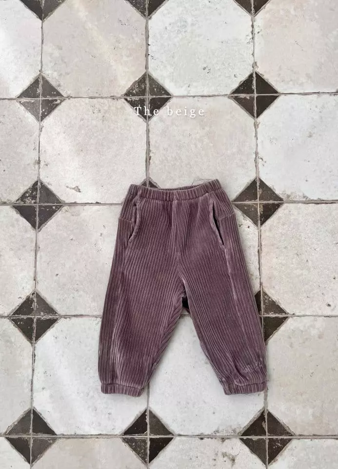 The Beige - Korean Children Fashion - #childrensboutique - Veloure Pants - 2