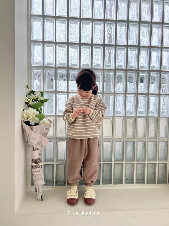 The Beige - Korean Children Fashion - #childrensboutique - Stripes Piping Tee - 8