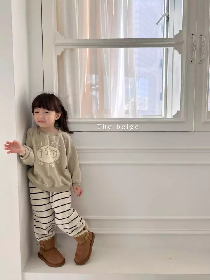 The Beige - Korean Children Fashion - #childrensboutique - Stripes Pants - 7