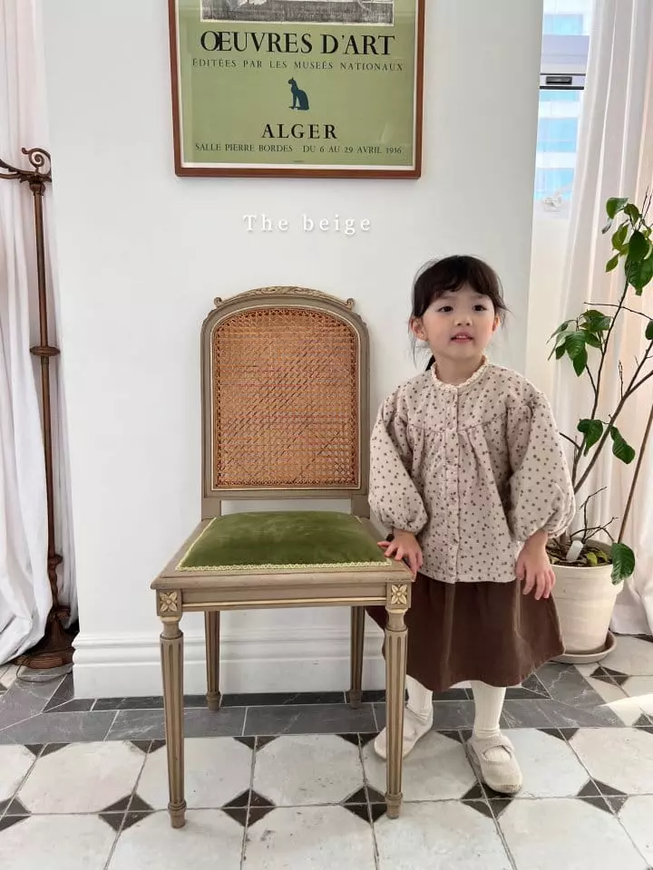 The Beige - Korean Children Fashion - #childofig - Rib Cancan Skirt - 4