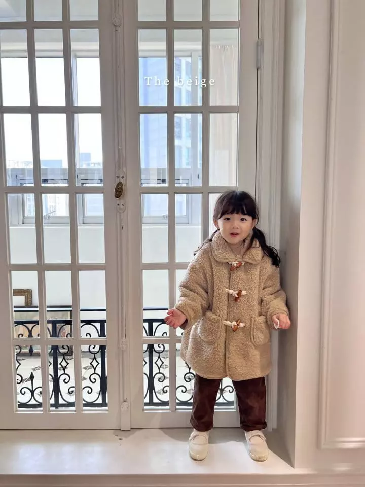 The Beige - Korean Children Fashion - #designkidswear - Fleece Dduckboki Coat - 9