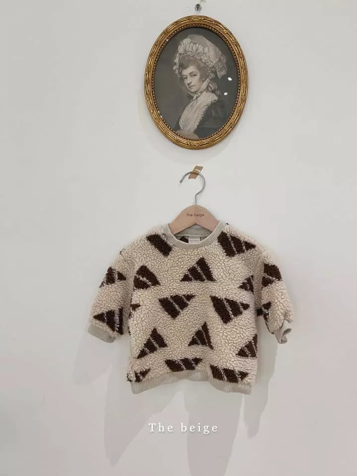The Beige - Korean Children Fashion - #designkidswear - Fluffy Sweatshirt