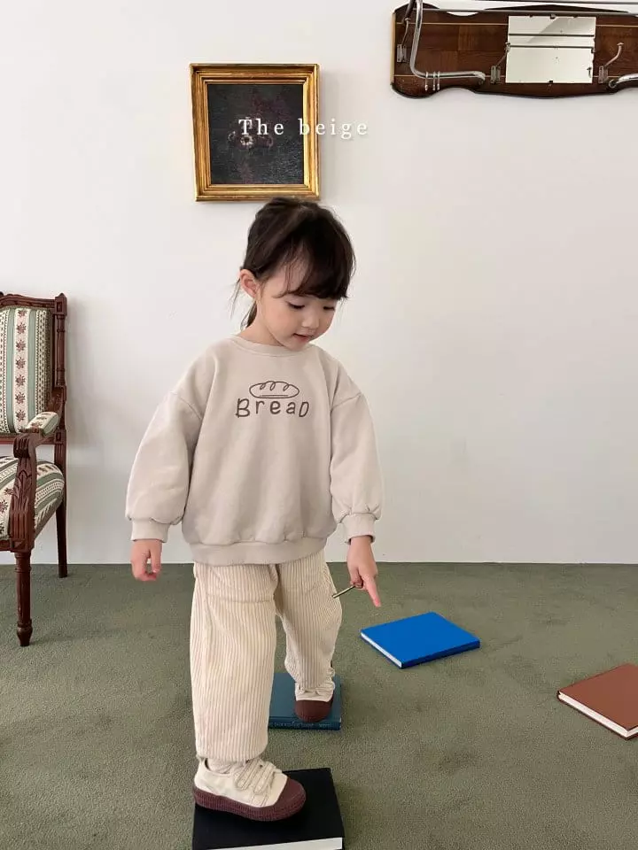 The Beige - Korean Children Fashion - #designkidswear - Bread Sweatshirt - 12