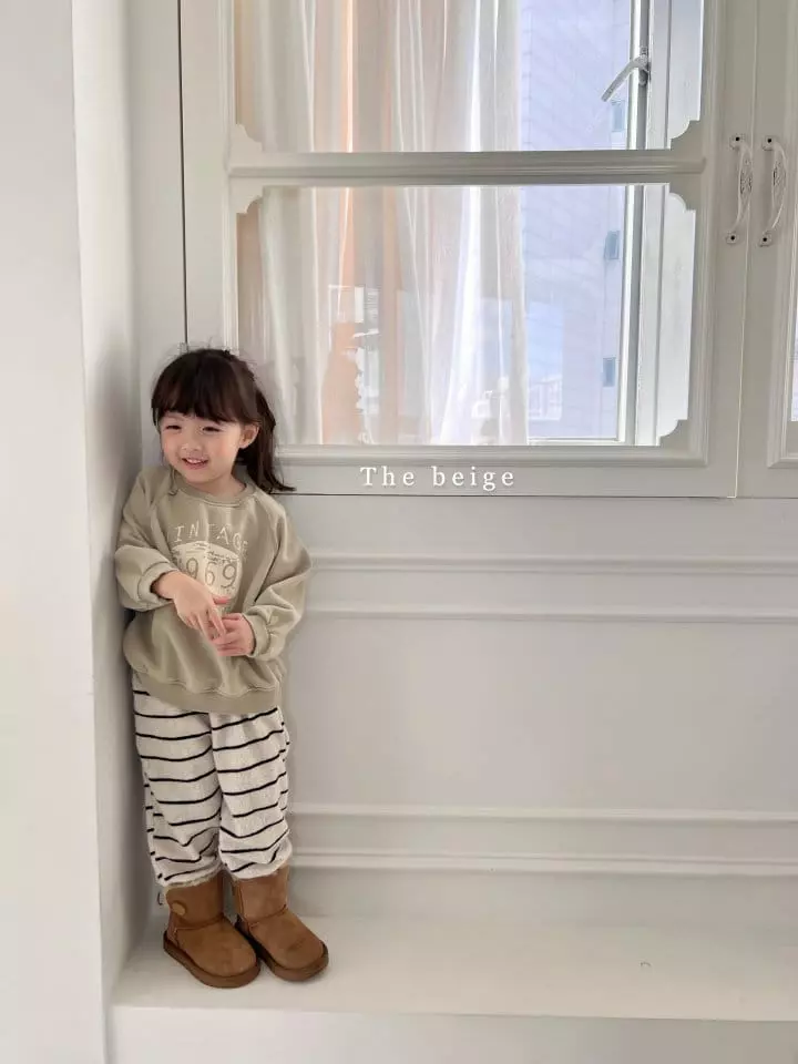 The Beige - Korean Children Fashion - #designkidswear - Stripes Pants - 8