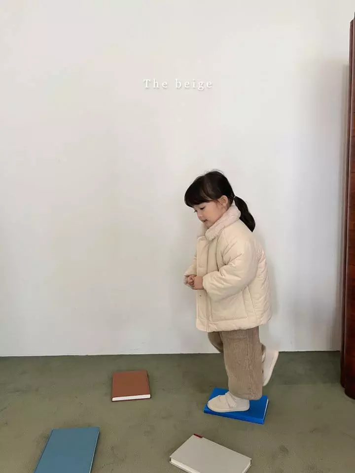 The Beige - Korean Children Fashion - #discoveringself - Collar Bonding Jumper - 11