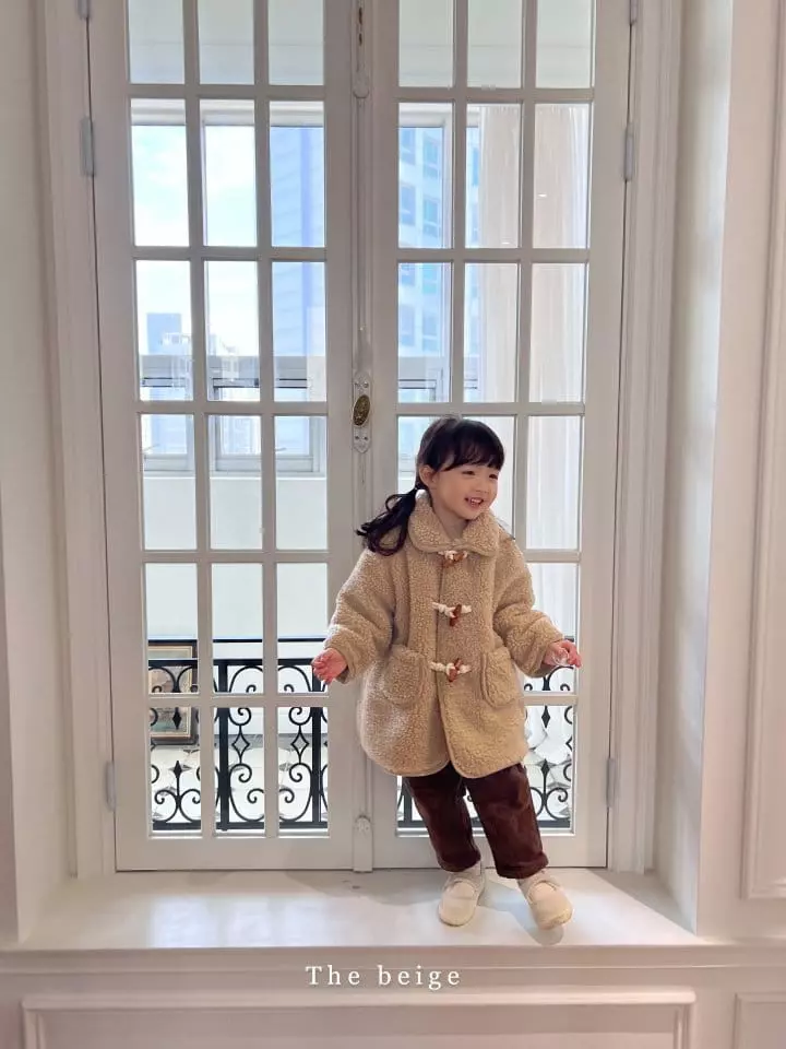 The Beige - Korean Children Fashion - #discoveringself - Fleece Dduckboki Coat - 10