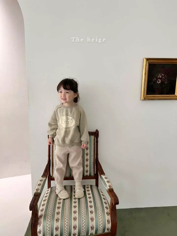 The Beige - Korean Children Fashion - #designkidswear - Veloure Pants - 4