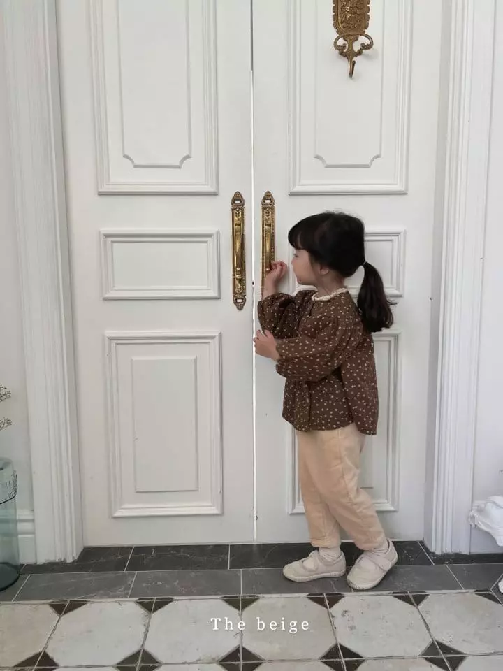 The Beige - Korean Children Fashion - #discoveringself - Bonding Flower Blouse - 12