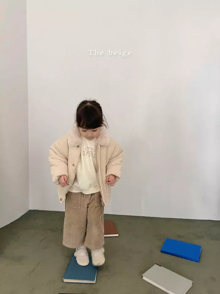 The Beige - Korean Children Fashion - #fashionkids - Collar Bonding Jumper - 12