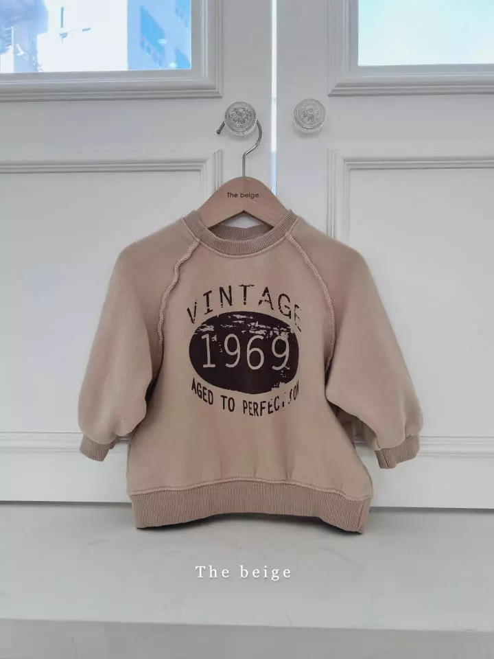 The Beige - Korean Children Fashion - #fashionkids - Vintage Sweatshirt