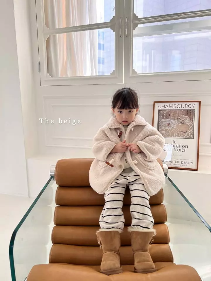 The Beige - Korean Children Fashion - #fashionkids - Stripes Pants - 10