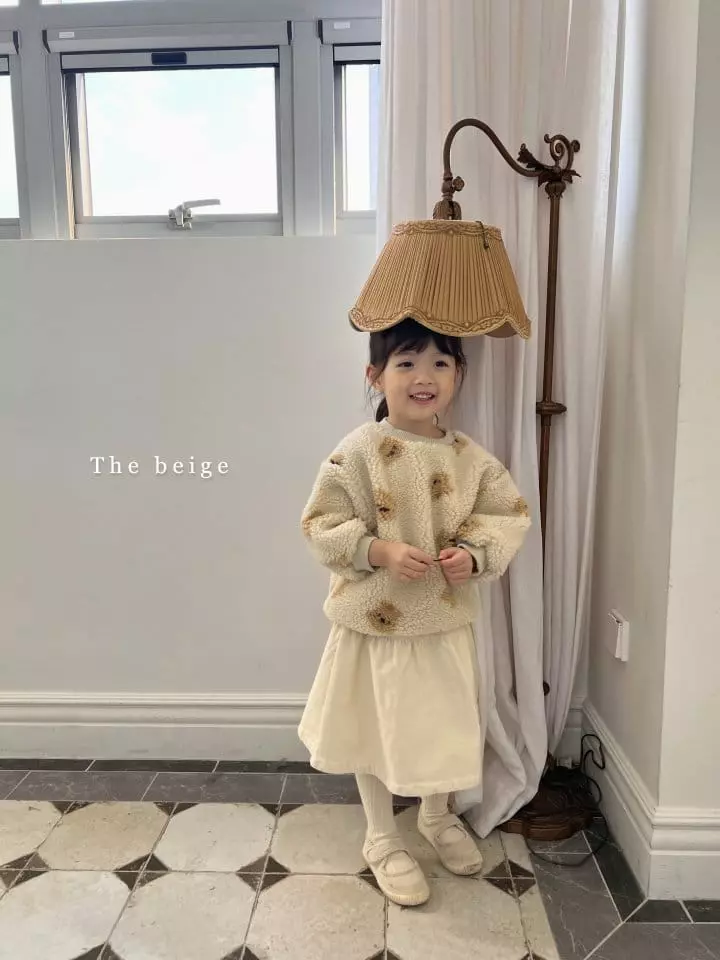 The Beige - Korean Children Fashion - #fashionkids - Fluffy Sweatshirt - 4