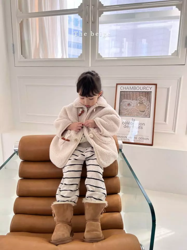 The Beige - Korean Children Fashion - #kidsshorts - Stripes Pants - 11