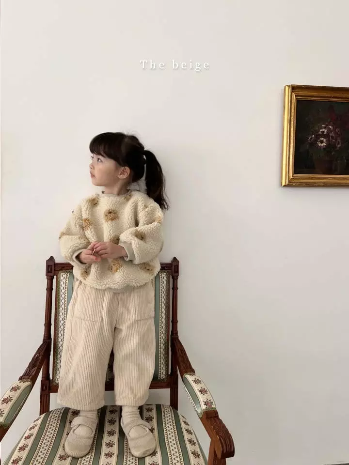 The Beige - Korean Children Fashion - #kidsstore - Big Rib Pants - 11