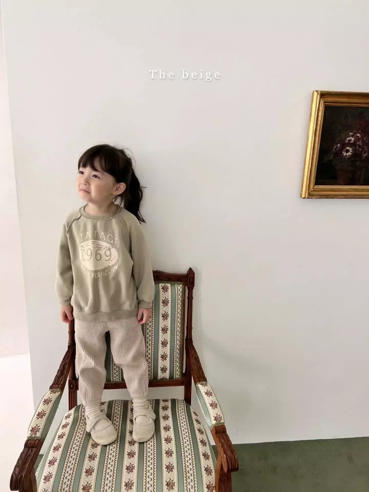 The Beige - Korean Children Fashion - #kidsstore - Veloure Pants - 7