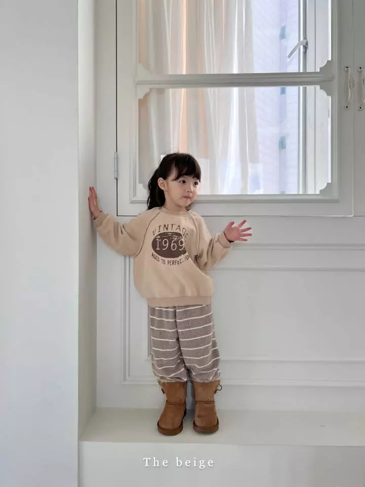 The Beige - Korean Children Fashion - #kidsstore - Vintage Sweatshirt - 3