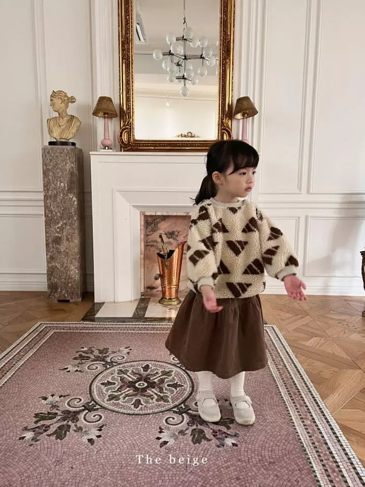 The Beige - Korean Children Fashion - #kidsstore - Rib Cancan Skirt - 9