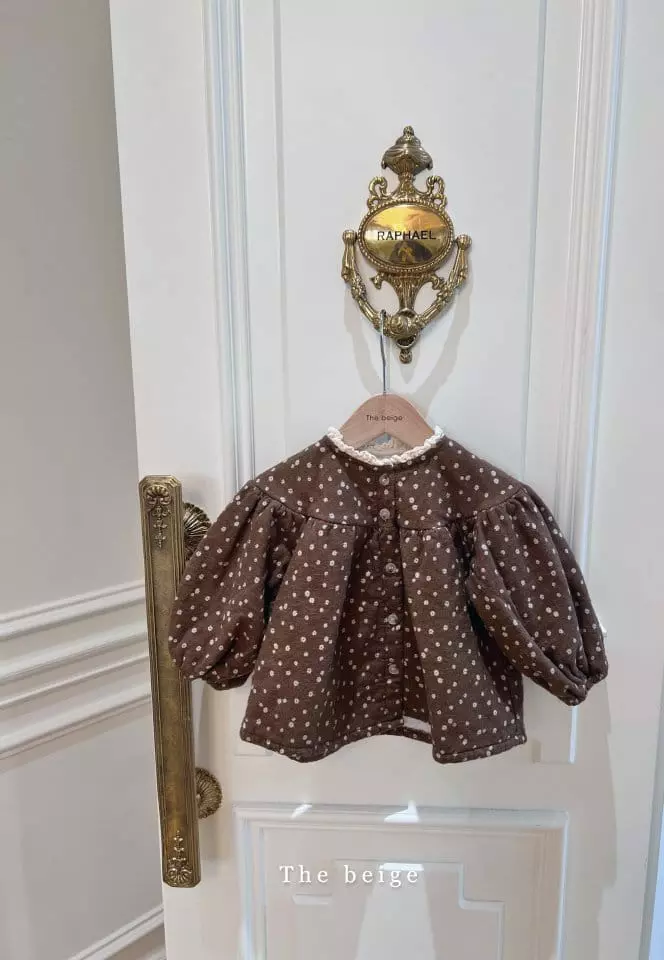The Beige - Korean Children Fashion - #kidzfashiontrend - Bonding Flower Blouse - 2