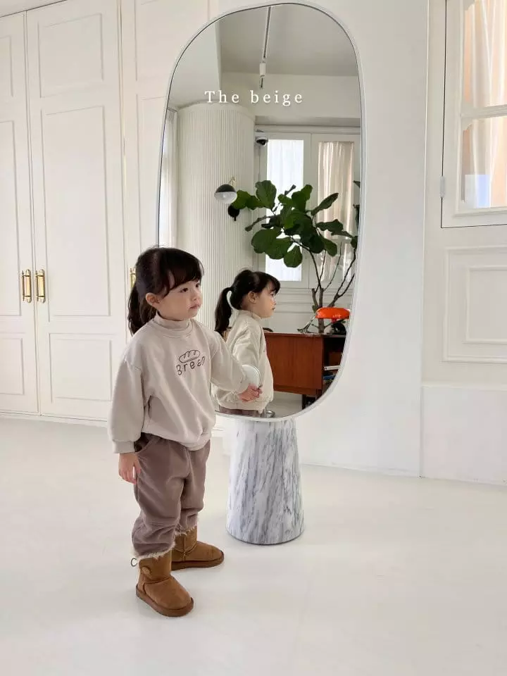 The Beige - Korean Children Fashion - #littlefashionista - Fleece Slit Pants - 12