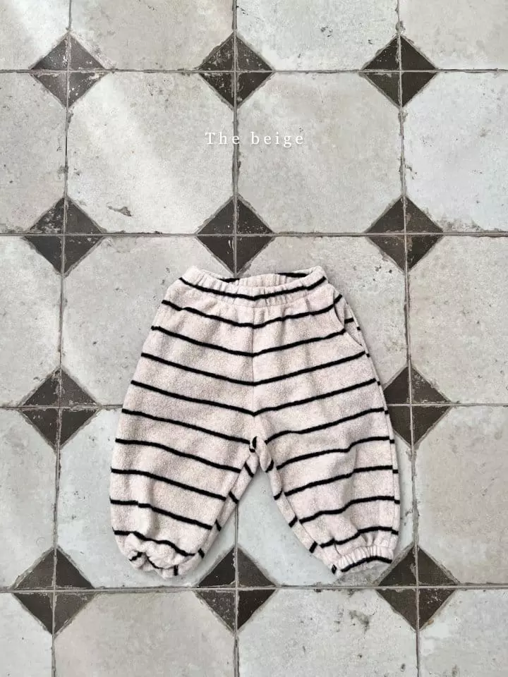 The Beige - Korean Children Fashion - #littlefashionista - Stripes Pants