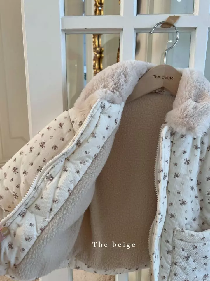 The Beige - Korean Children Fashion - #magicofchildhood - Collar Bonding Jumper - 2