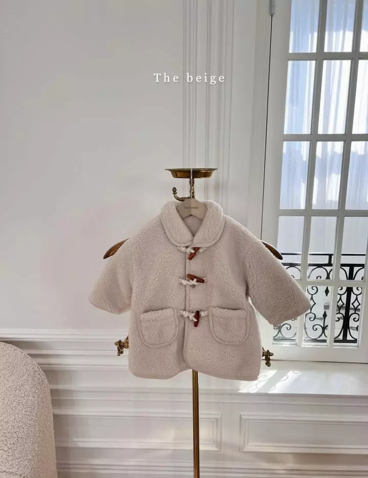 The Beige - Korean Children Fashion - #magicofchildhood - Fleece Dduckboki Coat