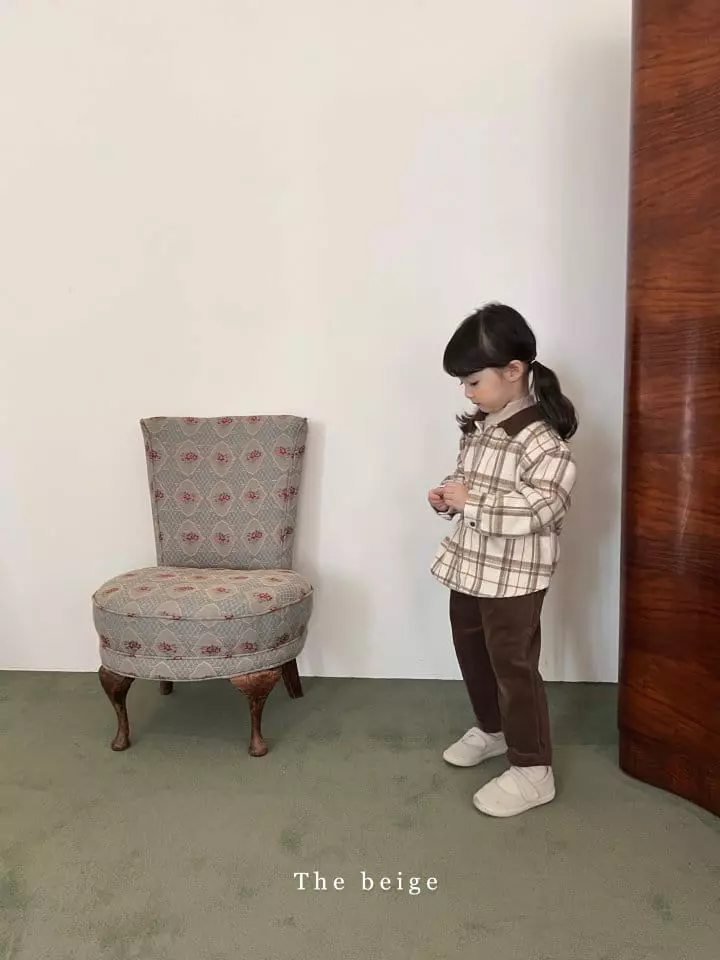The Beige - Korean Children Fashion - #magicofchildhood - Check Label Shirt - 8