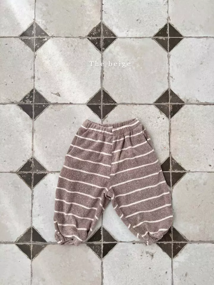 The Beige - Korean Children Fashion - #magicofchildhood - Stripes Pants - 2