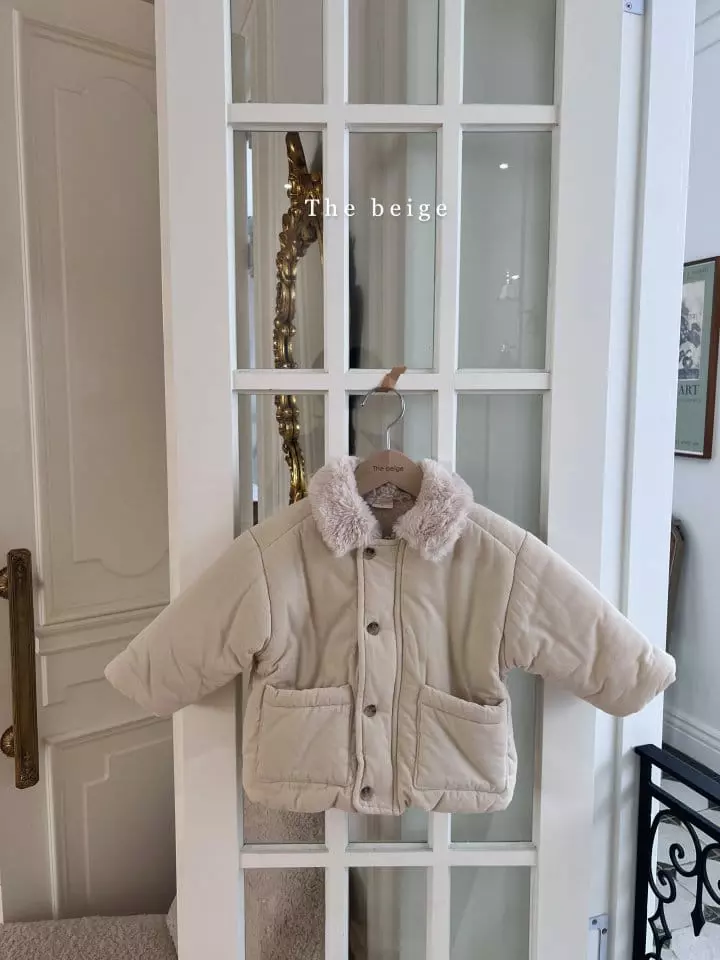 The Beige - Korean Children Fashion - #minifashionista - Collar Bonding Jumper - 3