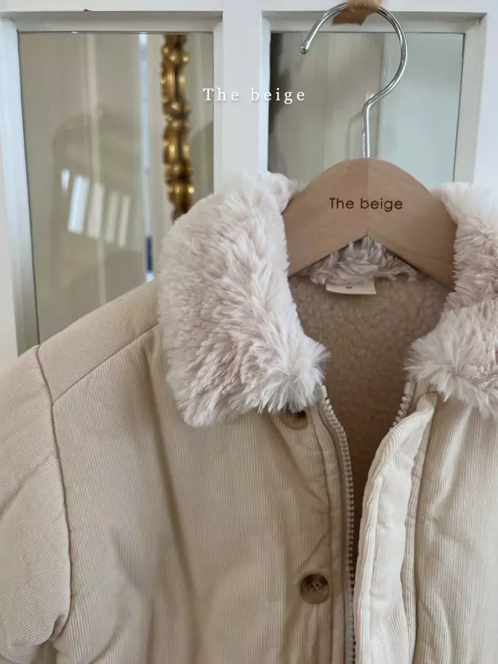 The Beige - Korean Children Fashion - #minifashionista - Collar Bonding Jumper - 4