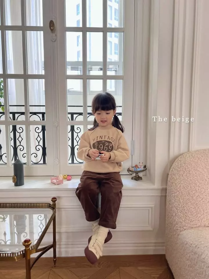The Beige - Korean Children Fashion - #prettylittlegirls - Vintage Sweatshirt - 9