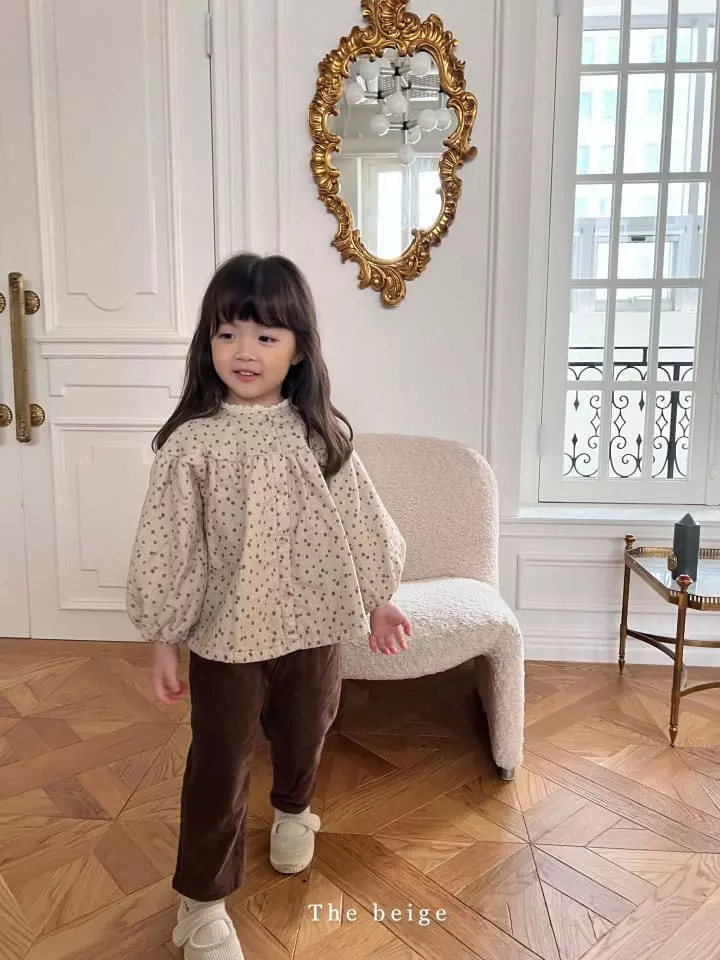 The Beige - Korean Children Fashion - #prettylittlegirls - Bonding Flower Blouse - 7