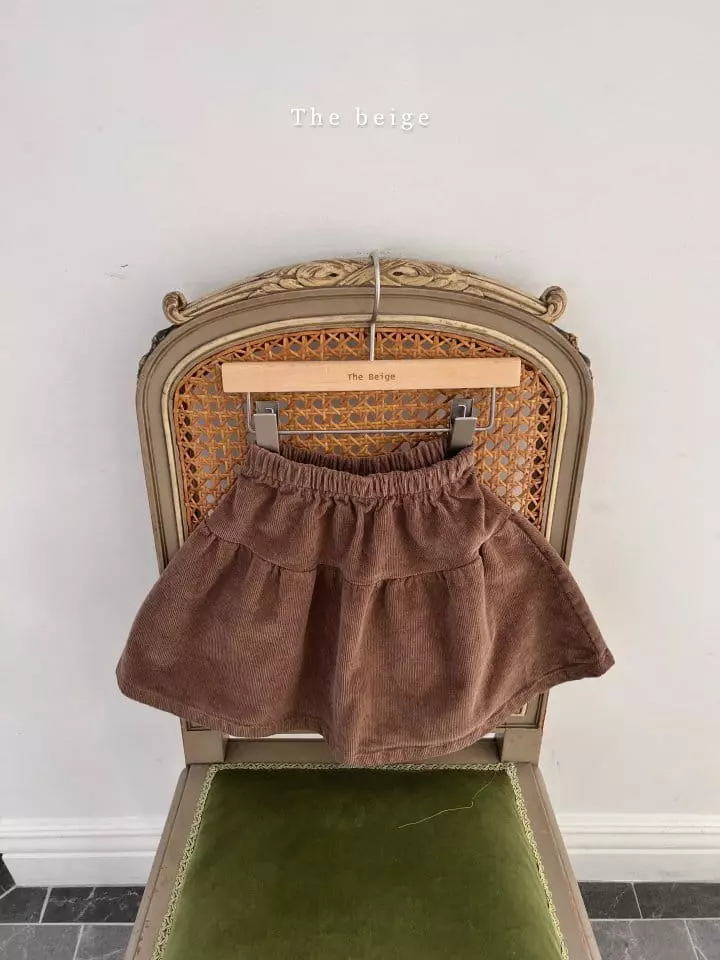 The Beige - Korean Children Fashion - #prettylittlegirls - Rib Cancan Skirt