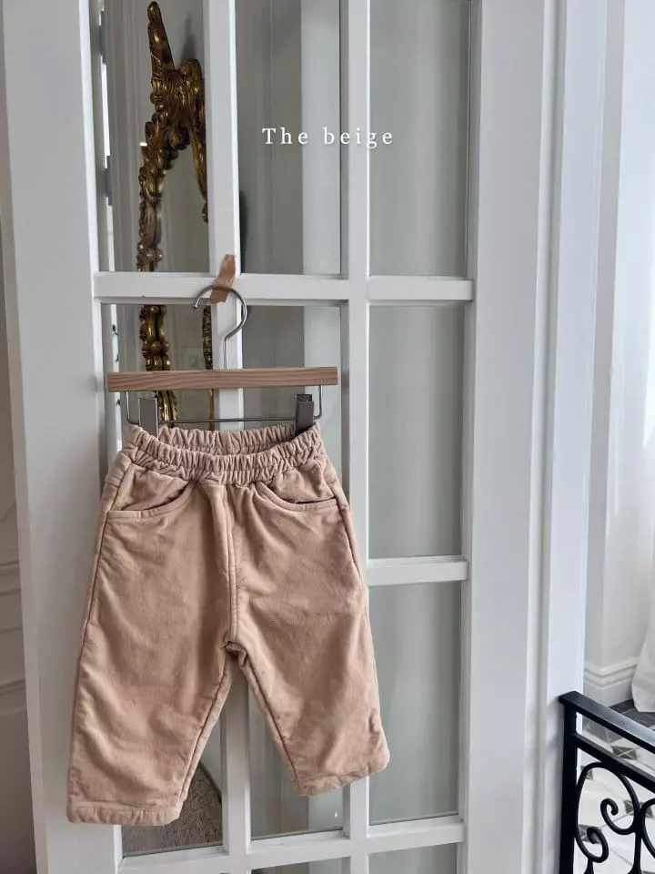 The Beige - Korean Children Fashion - #stylishchildhood - Velvet Pants
