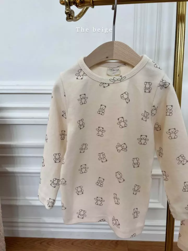 The Beige - Korean Children Fashion - #todddlerfashion - Easywear Set - 3