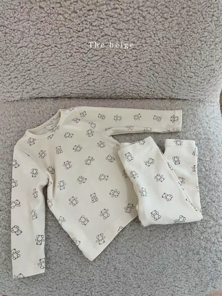 The Beige - Korean Children Fashion - #todddlerfashion - Easywear Set - 4