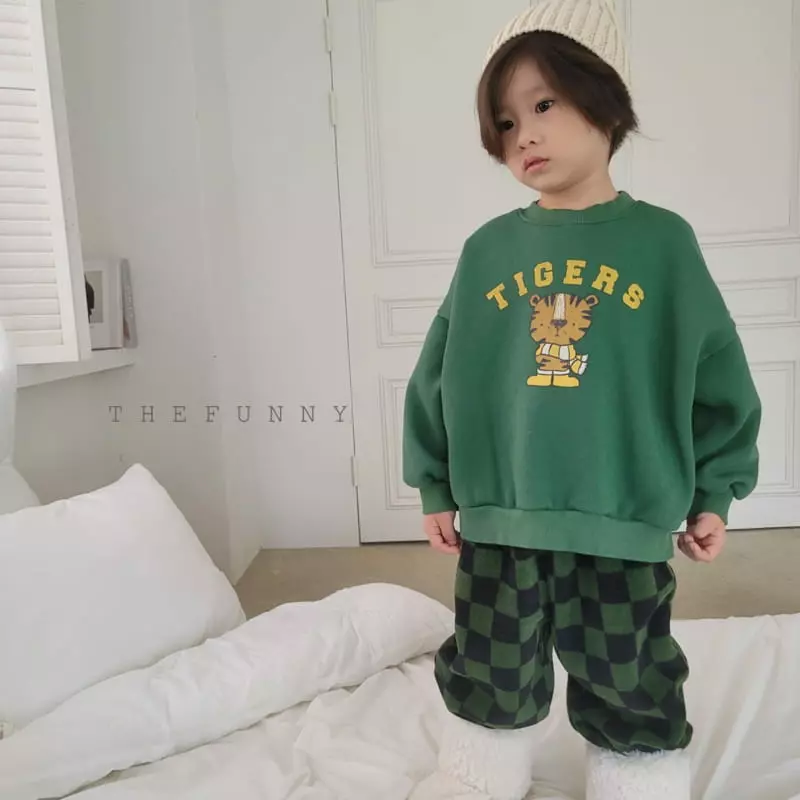 The Funny - Korean Children Fashion - #Kfashion4kids - Tiger Sweatshirt - 7