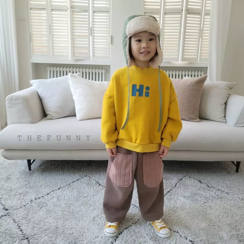 The Funny - Korean Children Fashion - #kidsshorts - High Sweatshirt - 6