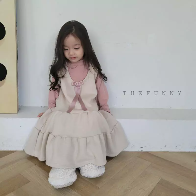 The Funny - Korean Children Fashion - #kidsshorts - Blanc One-piece