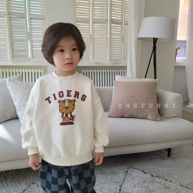 The Funny - Korean Children Fashion - #kidsstore - Tiger Sweatshirt - 5
