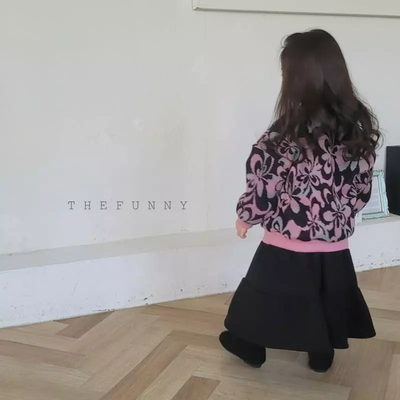 The Funny - Korean Children Fashion - #kidzfashiontrend - Flower Knit Sweatshirt - 7