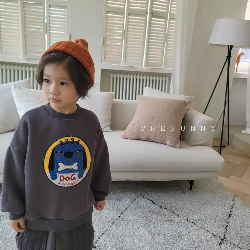 The Funny - Korean Children Fashion - #minifashionista - Dog Sweatshirt
