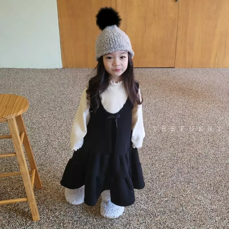 The Funny - Korean Children Fashion - #minifashionista - Blanc One-piece - 7