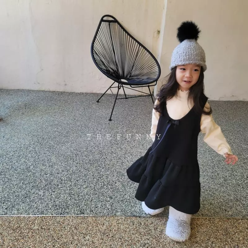 The Funny - Korean Children Fashion - #prettylittlegirls - Blanc One-piece - 8