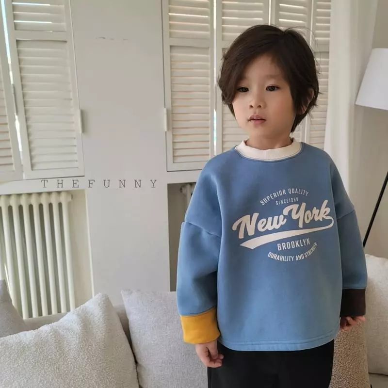 The Funny - Korean Children Fashion - #toddlerclothing - New York Tee - 4
